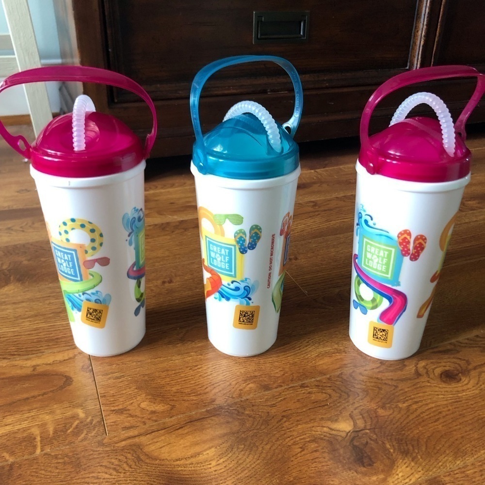 The Great Wolf Lodge reusable travel tumbler